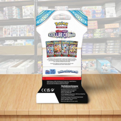 Pokemon Scarlet & Violet Stellar Crown Sealed Booster Sleeved Pack - Cover B - Image 2