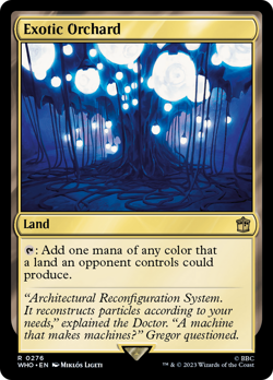 Exotic Orchard (276) FOIL Doctor Who NM Land Rare MAGIC GATHERING CARD ABUGames - Image 1