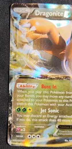 Dragonite EX 74/111 Ultra Rare - 2014 XY Furious Fists - Pokemon TCG Card - Image 2