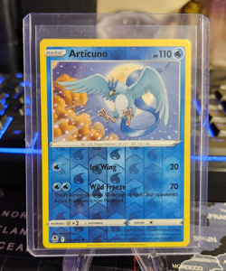 ❄ Articuno – #036/195 – Silver Tempest – Reverse Holo – NM (Raw) Pokemon Card - Image 1