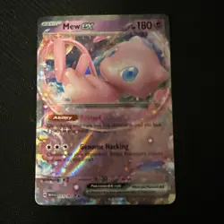 Pokemon TCG Mew EX 151/165 Scarlet & Violet Holo Double Rare Card NM Condition - Image 1