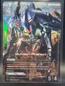 Gundam Card Game - GD04 Phantom Aria GD04-018 LR+ Alt Art - Image 1
