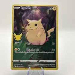 Pokemon TCG Pikachu 5/25 25th Celebrations Holo Card - Image 1