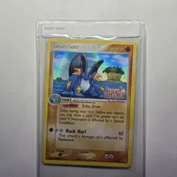 Pokemon Swampert Rare Reverse Holo 120HP Crystal Guardians Stage 2 27/100 Card - Image 1