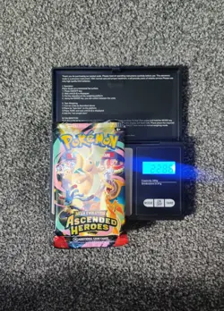 *EXTREMELY HEAVY* Potential Rare Cards! Ascended Heroes Sealed Booster Pack - Image 1