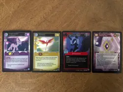 2014 Hasbro My Little Pony collectible card game lot of 28 all holo foil - Image 4