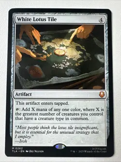 White Lotus Tile Avatar: The Last Airbender Regular - Image 1