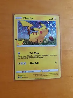 Pikachu (General Mills Promo) Holo Pokemon Sword & Shield Black Star #SWSH039 - Image 1