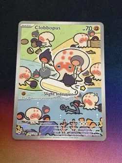 Pokemon Clobbopus 207/191 Illustration Rare IR Surging Sparks SV08 Card NM TCG P - Image 1