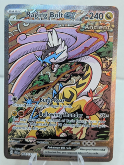 Pokemon TCG Raging Bolt EX 166/131 Sir Prismatic Evolutions NM/M Condition - Image 1