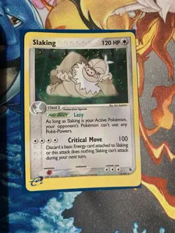 Pokemon Slaking 12/109 Ruby and Sapphire Holo - Image 1