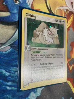 Pokemon Slaking 12/109 Ruby and Sapphire Holo - Image 2