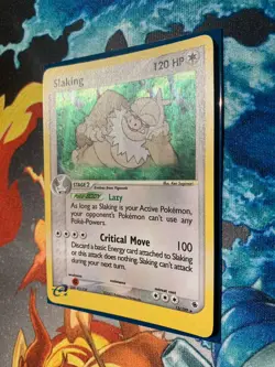 Pokemon Slaking 12/109 Ruby and Sapphire Holo - Image 3