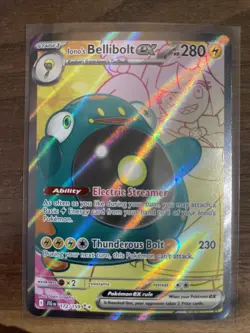 Ionos Bellibolt Ex 172/159 Journey Together Pokemon - Image 1