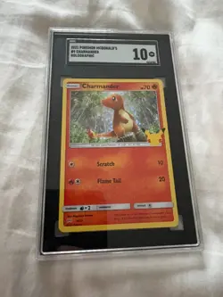 2021 POKEMON MCDONALD'S COLLECTION #9/25 CHARMANDER HOLO SGC 10 GEM MINT - Image 1