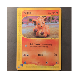 Nintendo Pokemon TCG Vulpix 136/165 Expedition Base Set Common Regular 50HP Eng - Image 1