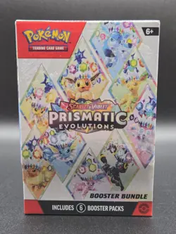 Pokemon TCG Scarlet & Violet Prismatic Evolutions Booster Bundle- Factory Sealed - Image 1
