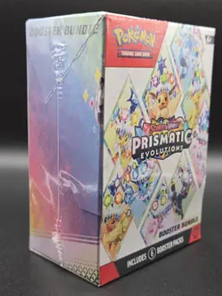 Pokemon TCG Scarlet & Violet Prismatic Evolutions Booster Bundle- Factory Sealed - Image 2