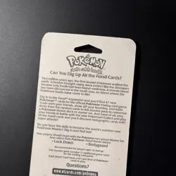 Pokemon Fossil Booster blister Zapdos 1999 WOTC OPEN/EMPTY - Image 4