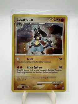 Pokemon TCG Lucario Pokemon Promos 6/130 Reverse Holo Promo Promo - Image 1