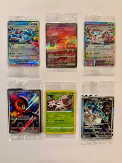 Mew ex 053 Pokemon TCG 151 Black Star Promo SEALED Lot Glaceon Sylveon Prismatic - Image 1