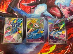 Pokemon First Partner Illustration Collection Series 1 Alola Starters Set - Image 1