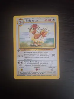 1995 Pokemon Pidgeotto Base 1st Edition RARE 22/102 - Image 1
