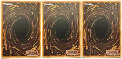 3 x DESO-EN007 D Cubed - Secret Rare 1st Edition Near Mint YuGiOh Cards - Image 2