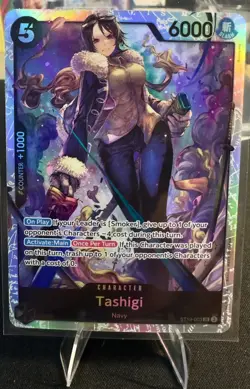One Piece Tashigi ST19-003 SR Foil Starter Deck ST19 English NM - Image 2
