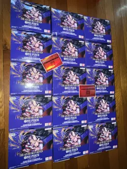 One Piece Card Game - (OP14) The Azure Sea's Seven Booster Box UNSEALED Only 1 - Image 1