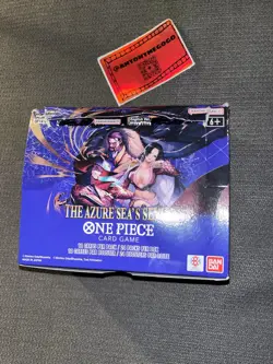 One Piece Card Game - (OP14) The Azure Sea's Seven Booster Box UNSEALED Only 1 - Image 2