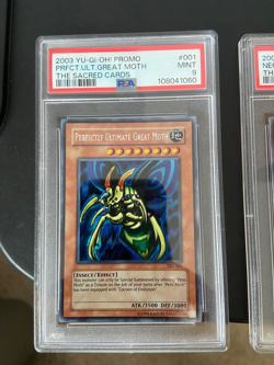 YuGiOh The Sacred Cards Promo Complete Graded Set PSA 9, 9, 10 - Image 2