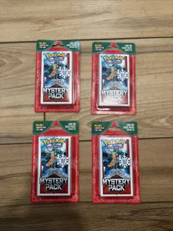 Pokemon Mystery Pack Cards Sealed Seeded 1:10. EX Crystal Guardians Vintage x 4 - Image 1