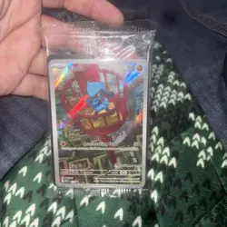 Pokemon TCG Mega Evolution Riolu Promo Card Pokemon Center Stamped Sealed - Image 3