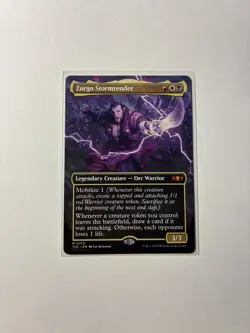 Zurgo Stormrender 0010 Commander: Tarkir: Dragonstorm MTG Card NM - Image 1