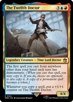The Twelfth Doctor (164) FOIL Doctor Who NM Creature Rare MAGIC CARD ABUGames - Image 1