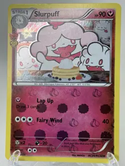 Pokemon TCG Slurpuff RC20/RC32 Reverse Holo Lightly Played Card - Image 2