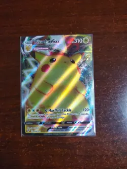 Pikachu VMAX 044/185 Prize Pack Series Cards Holo - Image 1