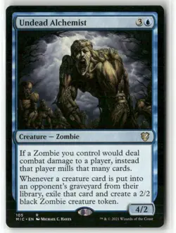 Undead Alchemist Normal R Commander: Innistrad: Midnight Hunt 105 NM - Image 1