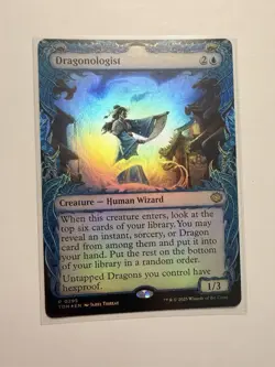 Dragonologist (Showcase) (FOIL) ✅Tarkir Dragonstorm ✅ Magic (mtg) - Image 1