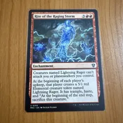 Rite Of The Raging Storm - N/M - Murders At Karlov Manor MTG Magic The Gathering - Image 1