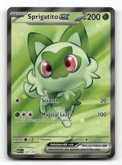 Sprigatito ex 251/217 - ME: Ascended Heroes - Pokemon Card NM/M - Image 1
