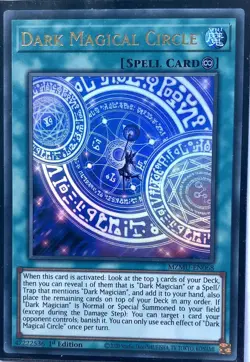 Yu-Gi-Oh! TCG Dark Magical Circle MZMU-EN068 Ultra Rare 1st Edition Near Mint - Image 1