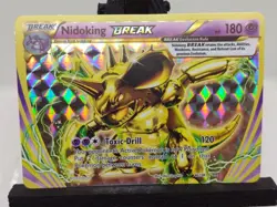 Nidoking BREAK 46/108 - Evolutions - Ultra Rare Holo Pokemon Card NM FAST SHIPP - Image 1