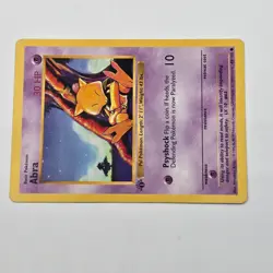 Near Mint | 1st Edition Base Set Shadowless | Abra 43/102 | Pokemon Card - Image 2