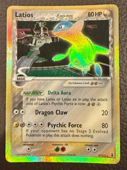 Pokemon Card - Latios Rare Reverse Holo 9/113 Delta Species 80HP 2005 - Image 1