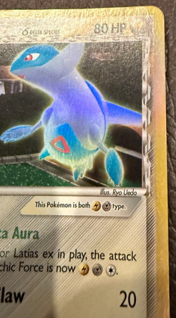 Pokemon Card - Latios Rare Reverse Holo 9/113 Delta Species 80HP 2005 - Image 3