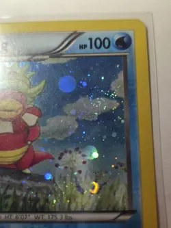 Pokemon TCG Slowking 21/122 Breakpoint Holo Rare Card With SWIRL - Image 4