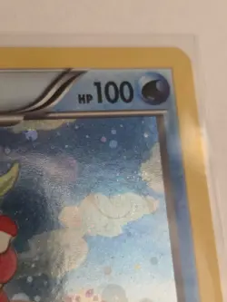 Pokemon TCG Slowking 21/122 Breakpoint Holo Rare Card With SWIRL - Image 5