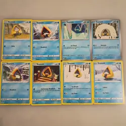 8 Snorunt Pokemon Cards Mixed Lot Cute ❄ 🥳 All Different Collection. - Image 1